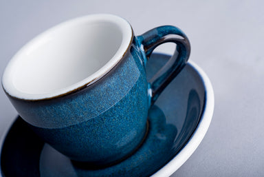 Loveramics Reactive Glaze Potters Espresso Saucer (Night Sky) 11.5cm