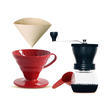 Hario V60 Starter Kit (Red)