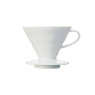 Hario V60 Ceramic Coffee Dripper White - Size 02