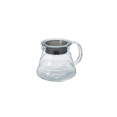 Hario V60 Glass Range Coffee Server Size 01 (Clear) 360ml
